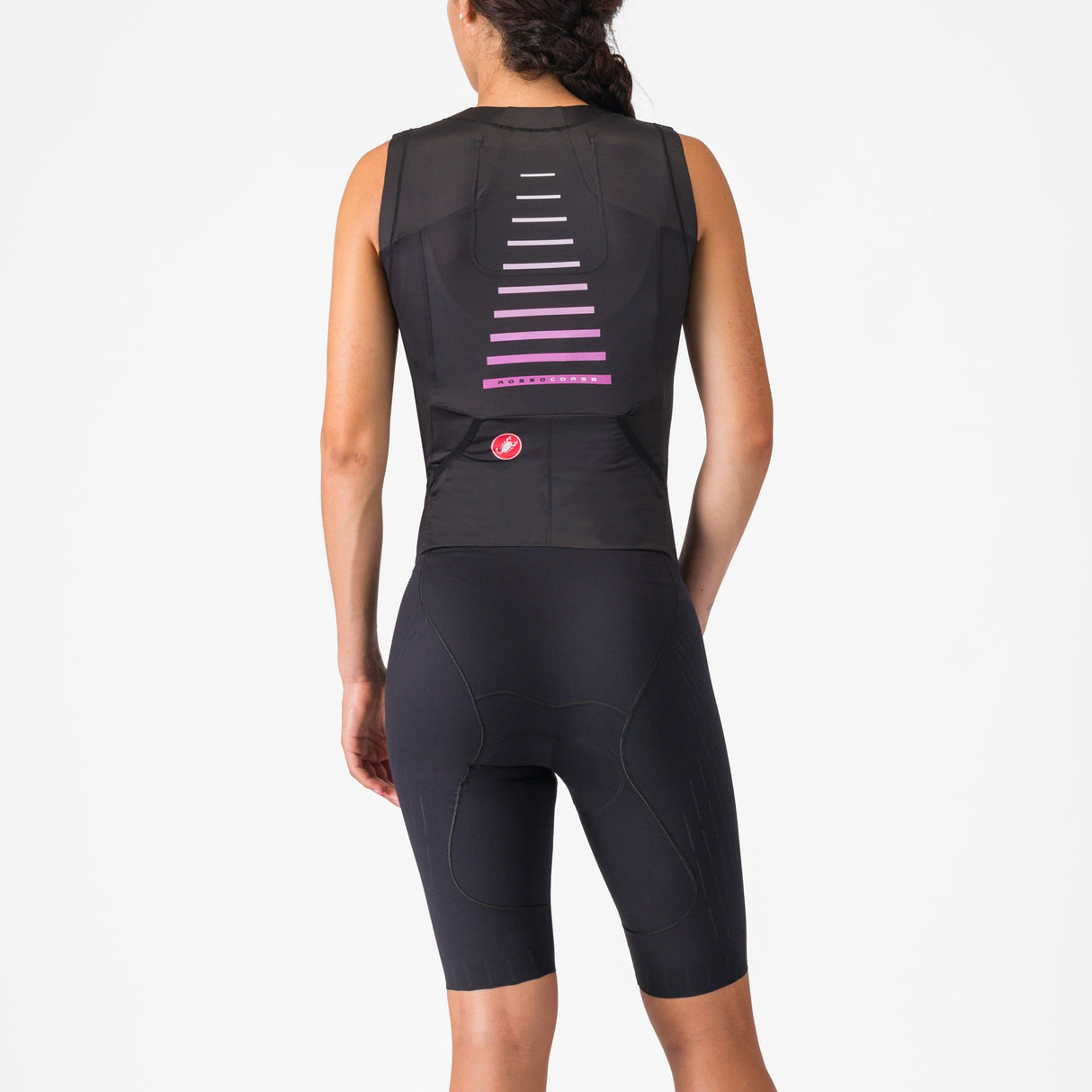 Body donna senza maniche Castelli Free Sanremo 3 Suit - Nero - H