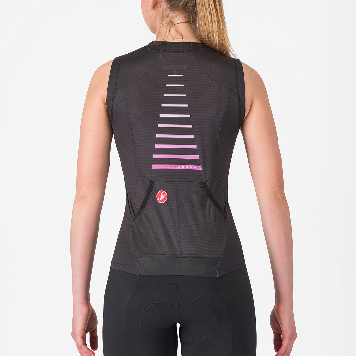 Maglia donna Castelli Free Speed 3 Top - Nero - P