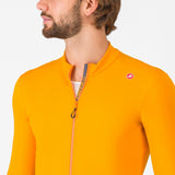 Maglia maniche lunghe Castelli Espresso Thermal - Giallo