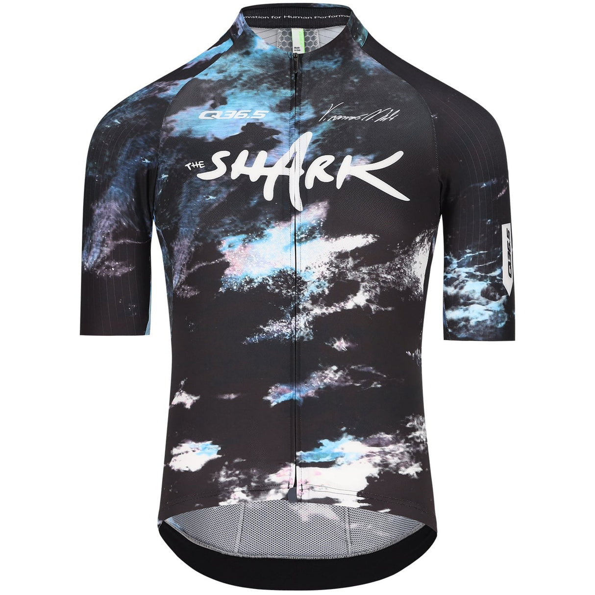 Maglia Q36.5 Gregarius Pro Nibali - Ocean Q36.5