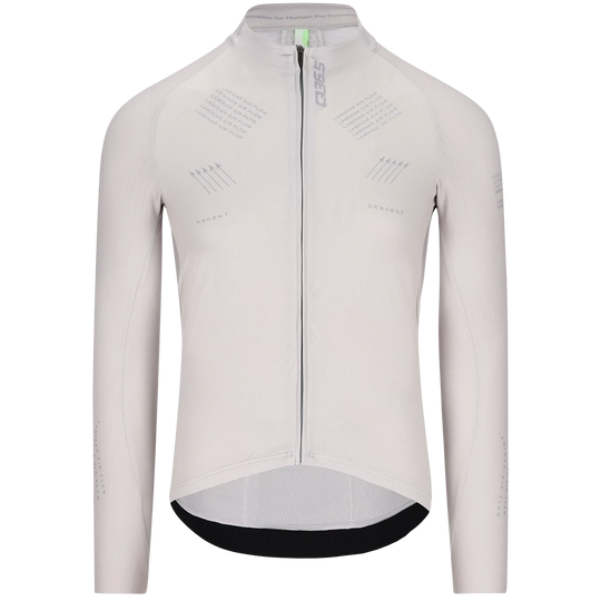 Q36.5 Gregarius Hybrid Aeroflow long sleeves jersey - Grey