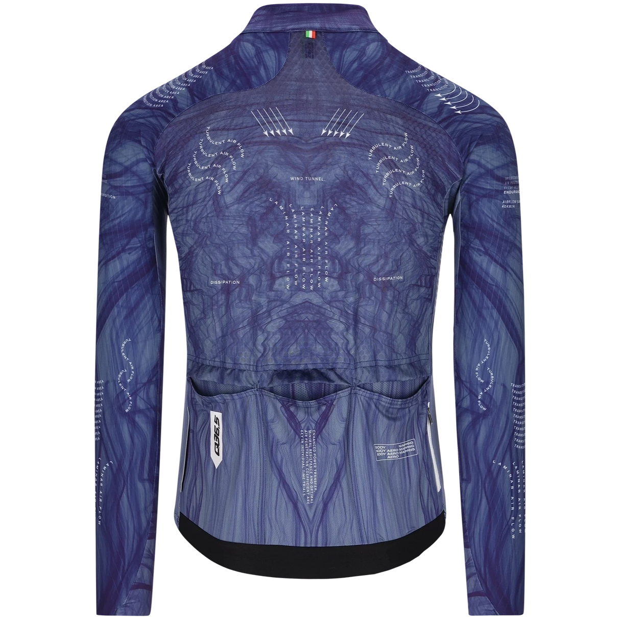 Maglia maniche lunghe Q36.5 Gregarius Hybrid Aeroflow - Blu - B