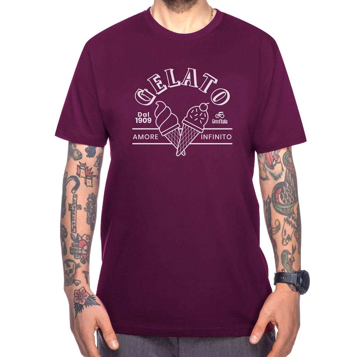 T-Shirt Gelato Amore Infinito Giro d'Italia