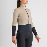 Giacca donna Sportful Total Comfort - Beige - C