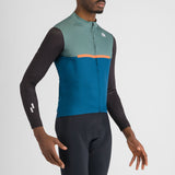 Maglia maniche lunghe Sportful Pista - Blu verde - C