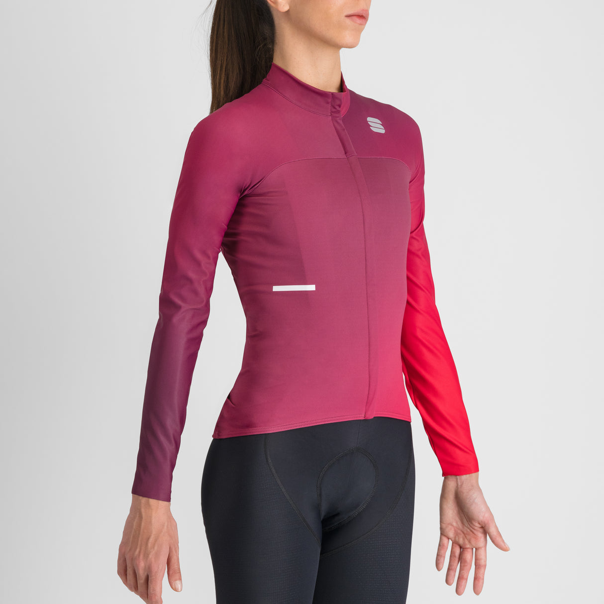 Maglia maniche lunghe donna Sportful Bodyfit Pro - Rosa - O