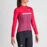 Maglia maniche lunghe donna Sportful Pista - Rosa - F