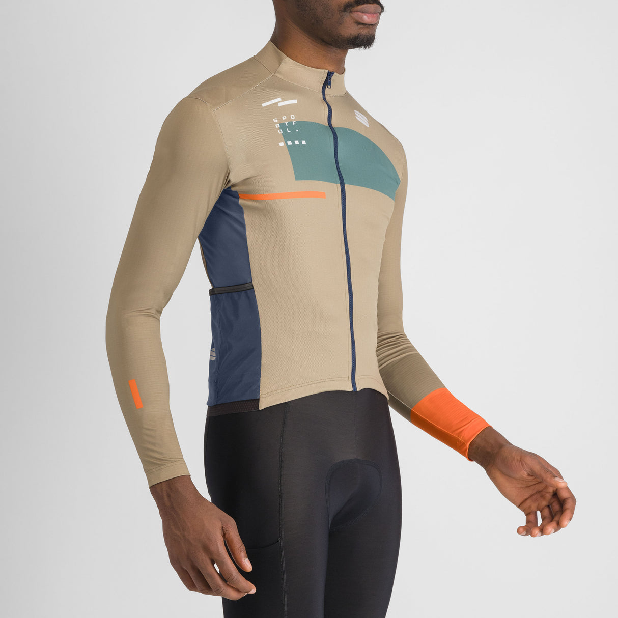 Maglia maniche lunghe Sportful Breakout Supergiara - Verde - C
