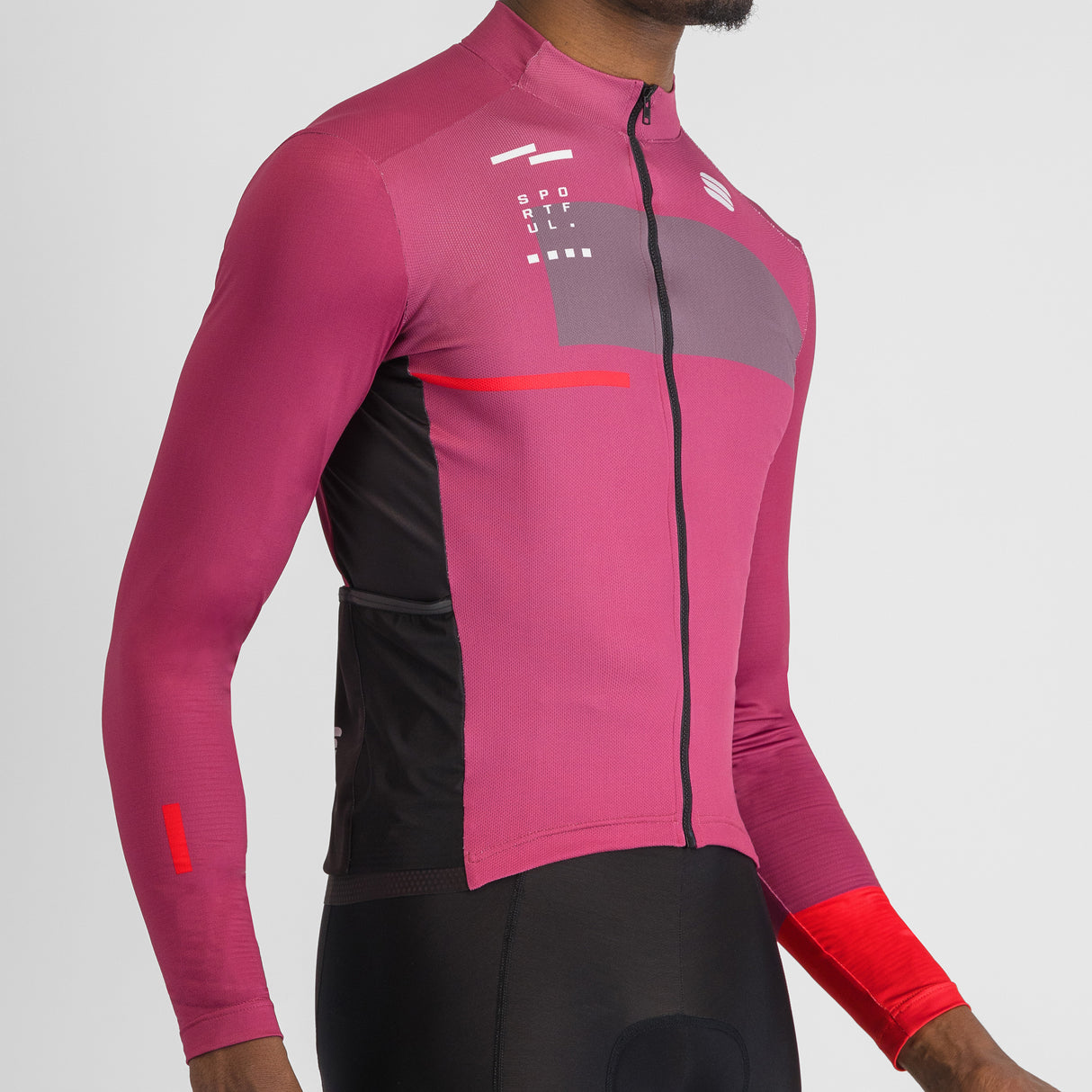 Maglia maniche lunghe Sportful Breakout Supergiara - Viola - N