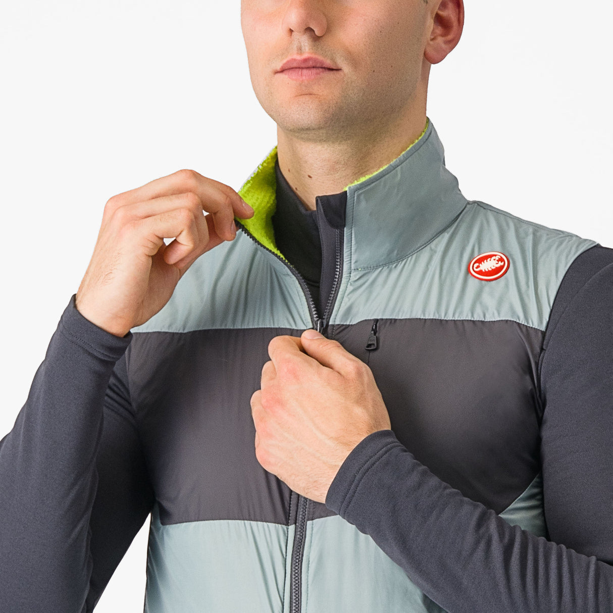 Gilet Castelli Unlimited Puffy - Verde chiaro - A