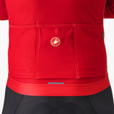 Maglia maniche lunghe Castelli Espresso Thermal - Rosso - M