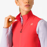 Gilet donna Castelli Espresso - Rosa - F