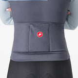 Maglia donna maniche lunghe Castelli Tornare - Blu - A
