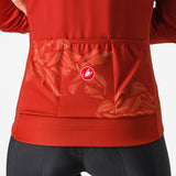 Maglia donna maniche lunghe Castelli Unlimited Thermal - Rosso - C