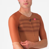Maglia Castelli Aero Race 8S - Marrone - L