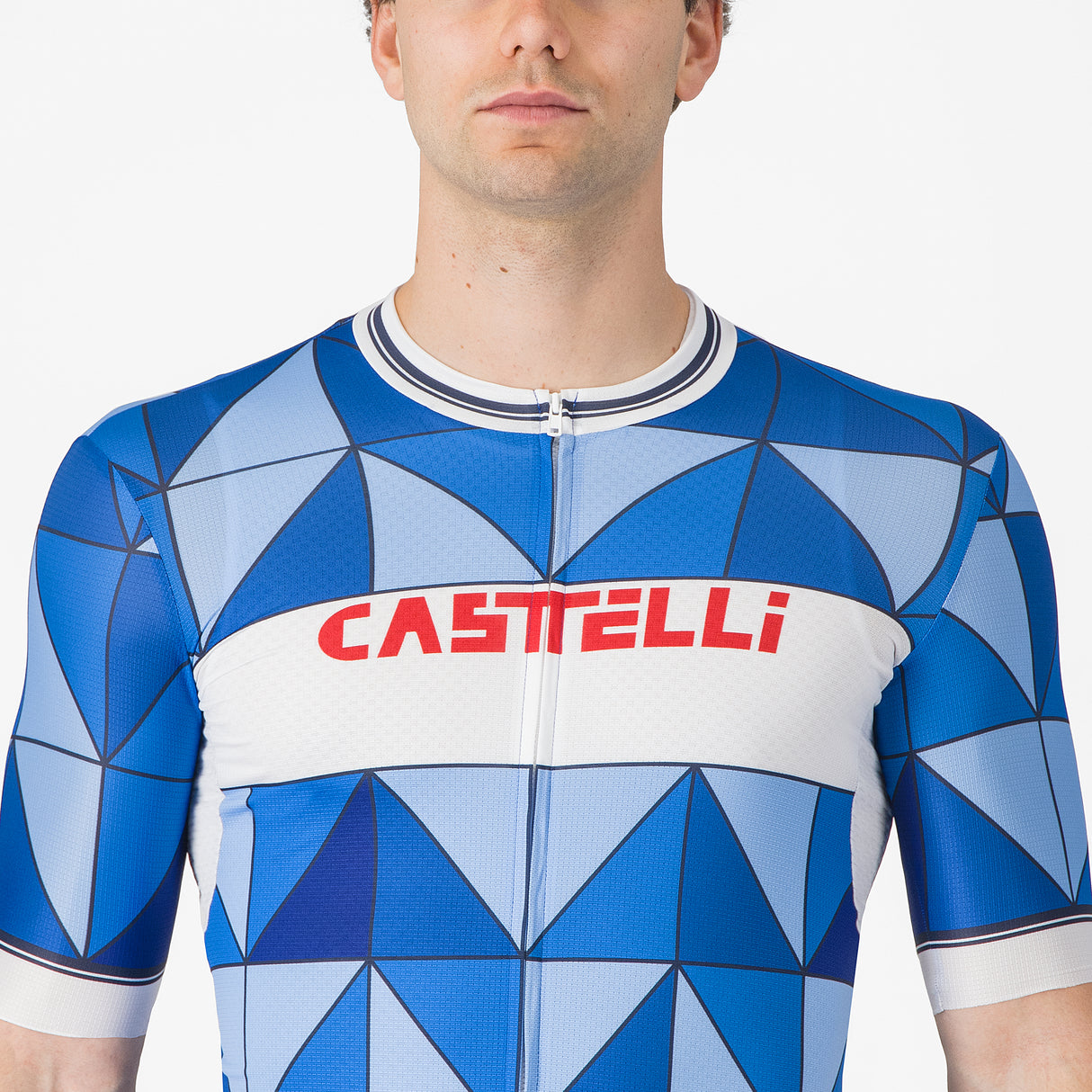 Maglia Castelli Heritage - Azzurro - F