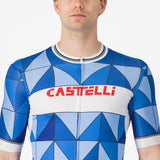 Maglia Castelli Heritage - Azzurro - F