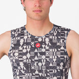 Maglia intima senza maniche Castelli Espresso R-A/D - Blu - C