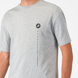 T-Shirt Castelli Innovation Logo - Gris