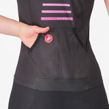 Maglia donna Castelli Free Speed 3 Top - Nero - A