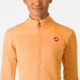 Maglia maniche lunghe donna Castelli Sfida 2 - Arancio chiaro - D