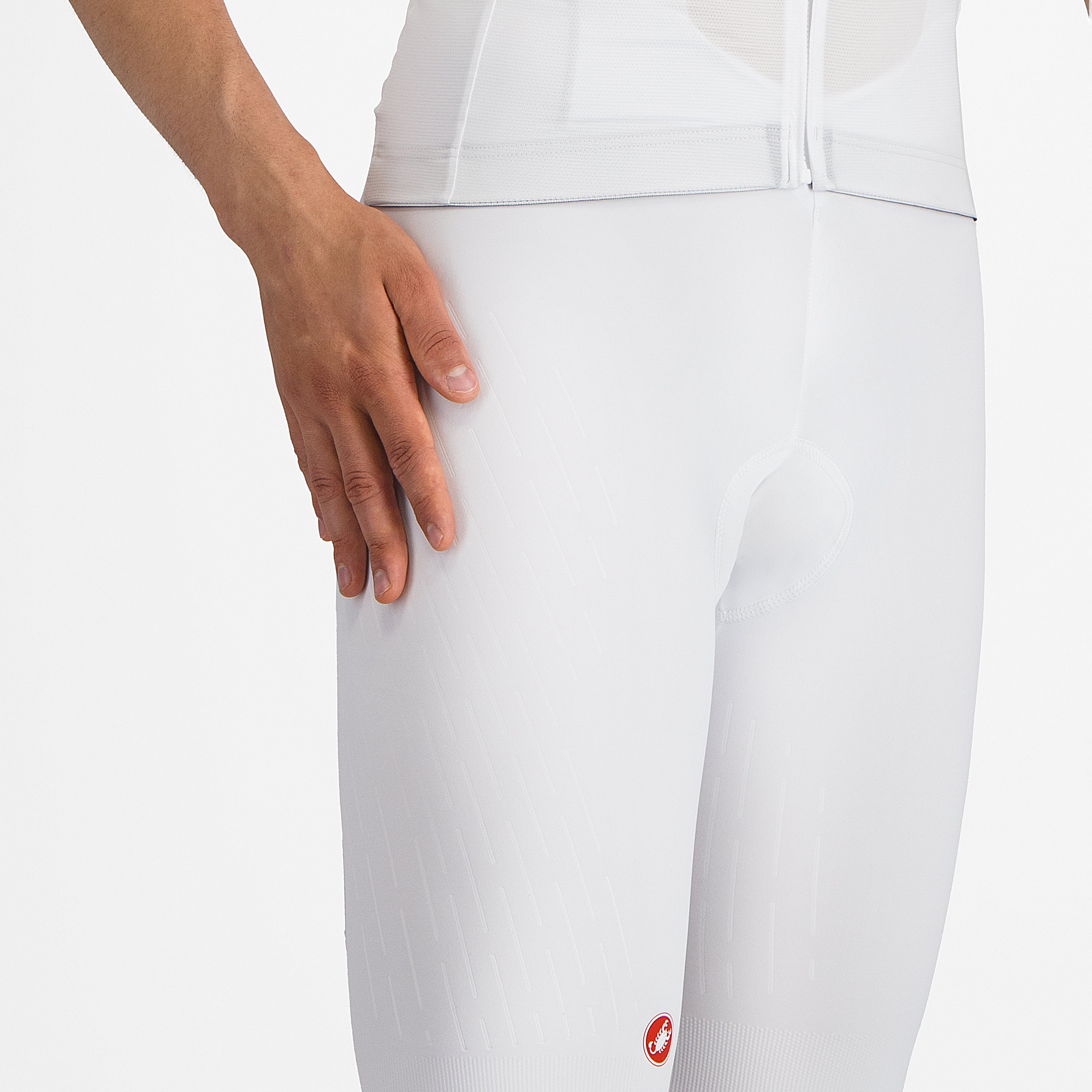 Salopette Castelli Free Aero Race S - Bianco - B