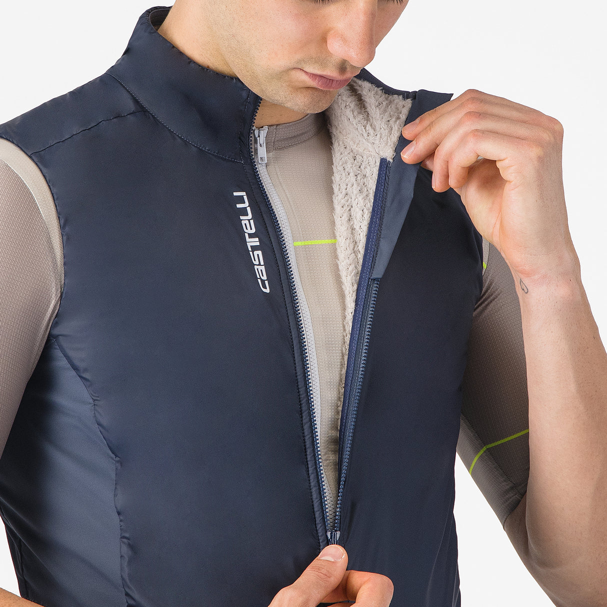 Gilet Castelli Fly Direct - Blu - G