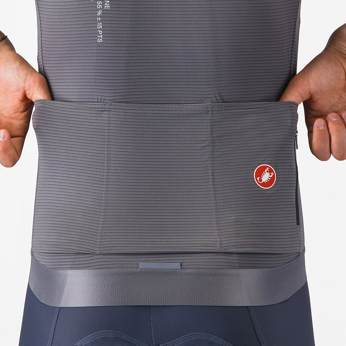 Maglia Castelli Espresso R-A/D - Grigio - L