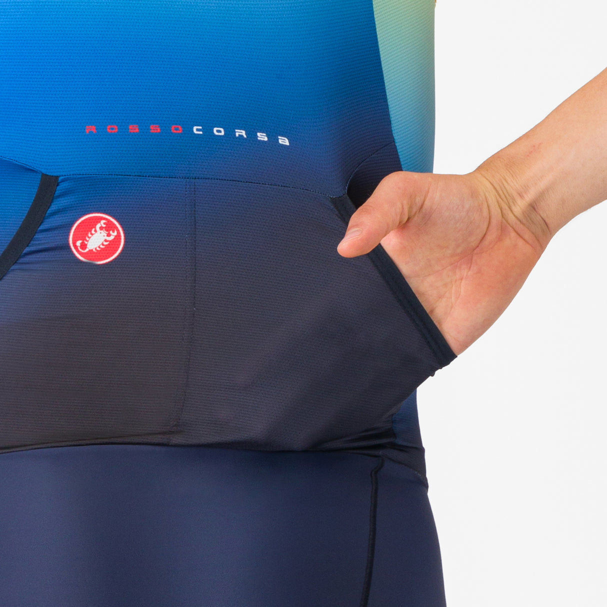 Body senza maniche Castelli Free Sanremo 3 Suit - Blu - G