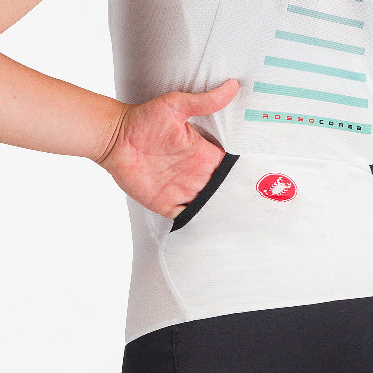 Body donna senza maniche Castelli Free Sanremo 3 Suit - Bianco - C