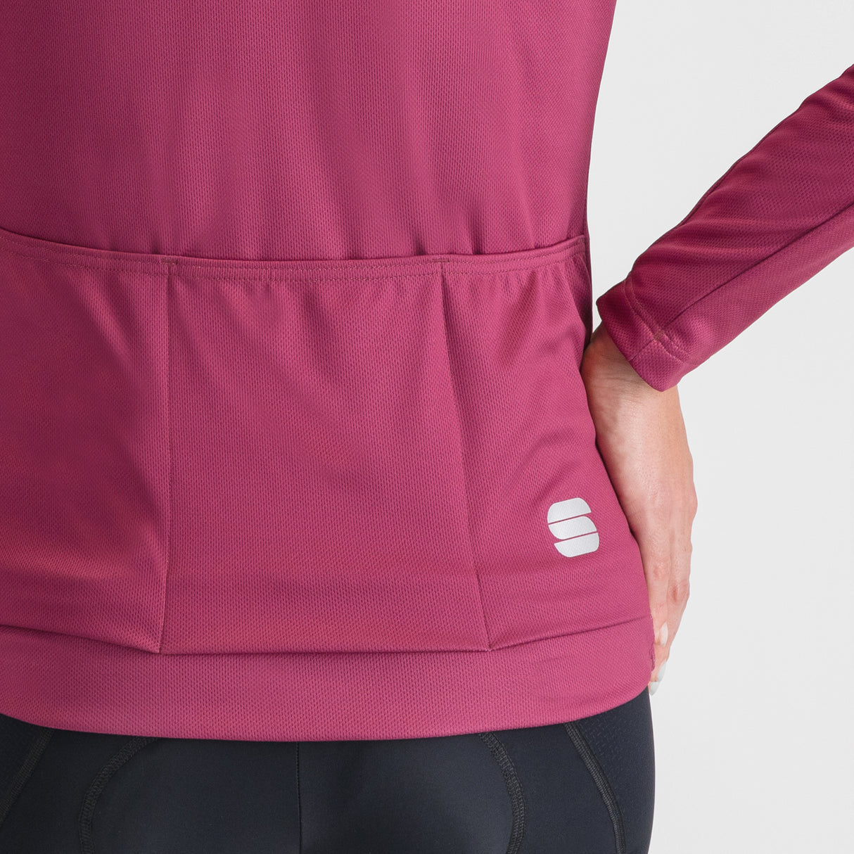 Maglia donna maniche lunghe Sportful Matchy - Viola chiaro - H