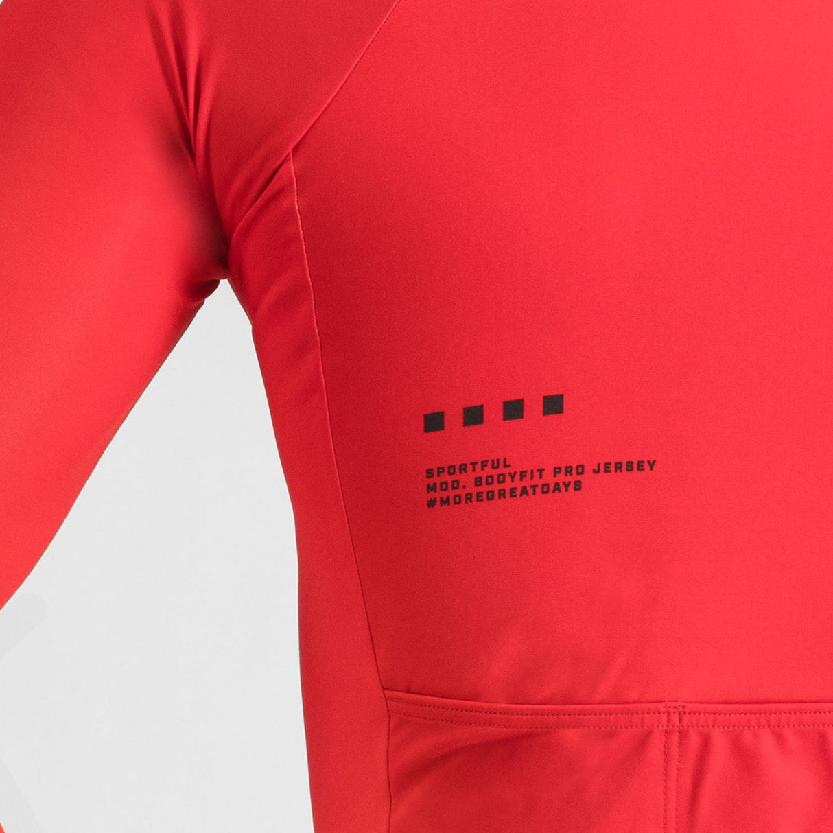 Maglia maniche lunghe Sportful Bodyfit Pro - Rosso chiaro - P