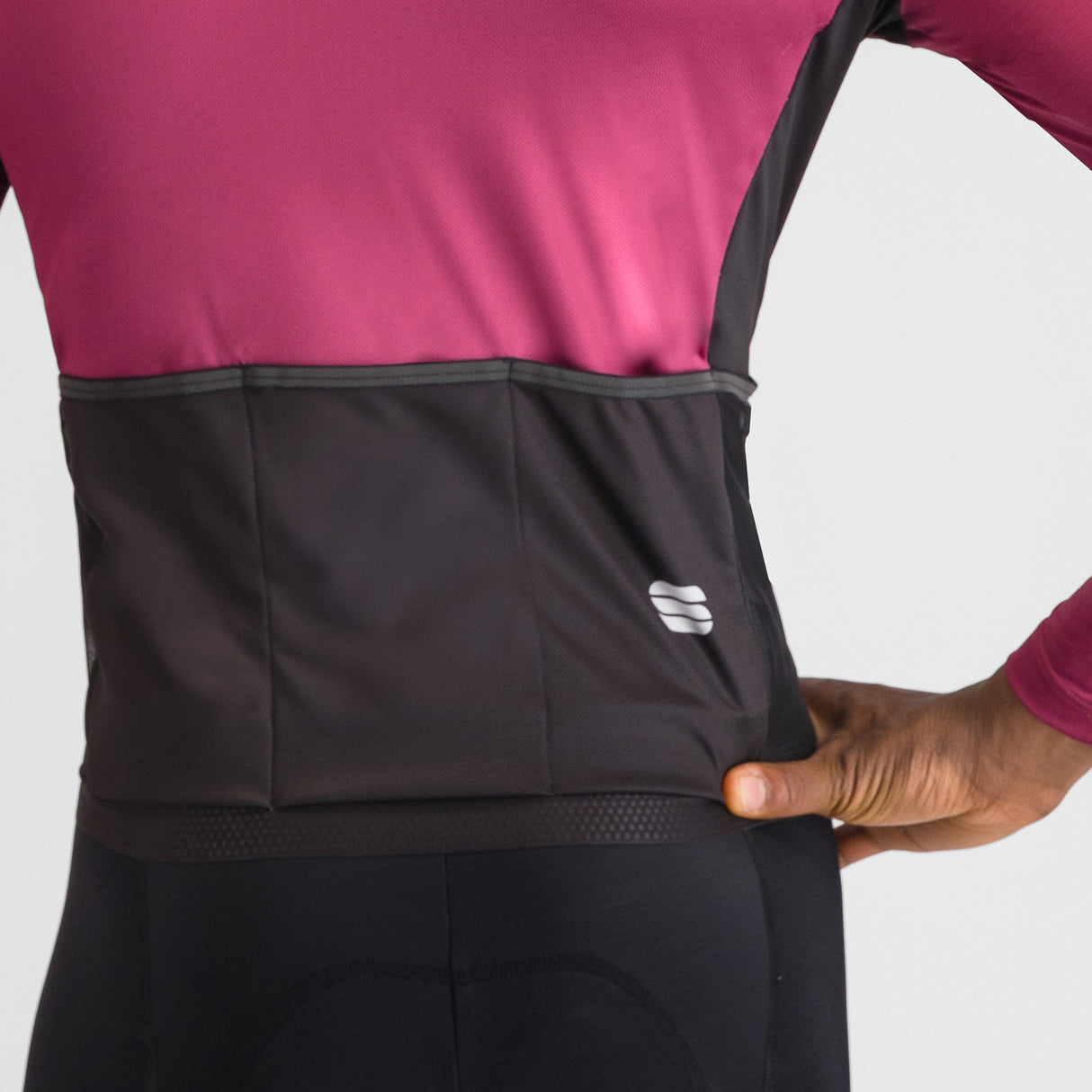 Maglia maniche lunghe Sportful Breakout Supergiara - Viola - P