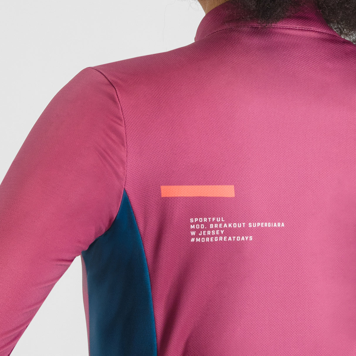 Maglia maniche lunghe donna Sportful Breakout Supergiara - Viola - Q