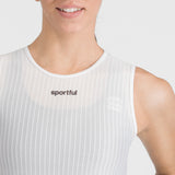 Maglia intima donna senza maniche Sportful Pro Base - Bianco - B