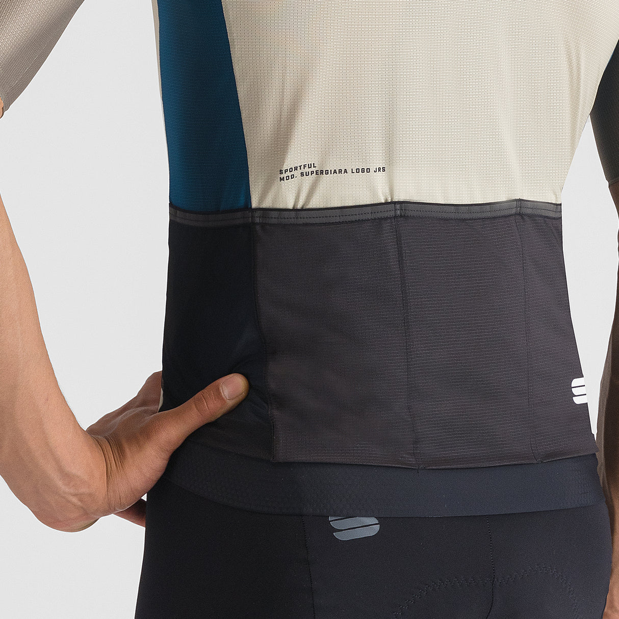 Maglia Sportful Supergiara Logo - Beige - G