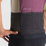 Maglia Sportful Supergiara Logo - Bordeaux - H