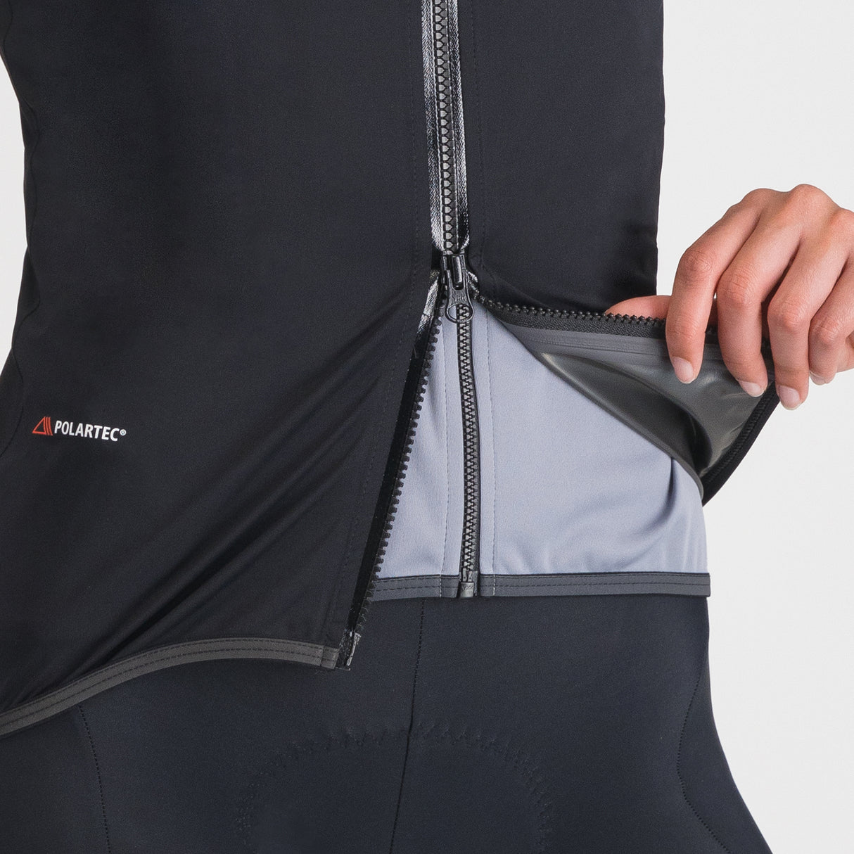 Giacca donna Sportful Fiandre Aqua - Nero - P