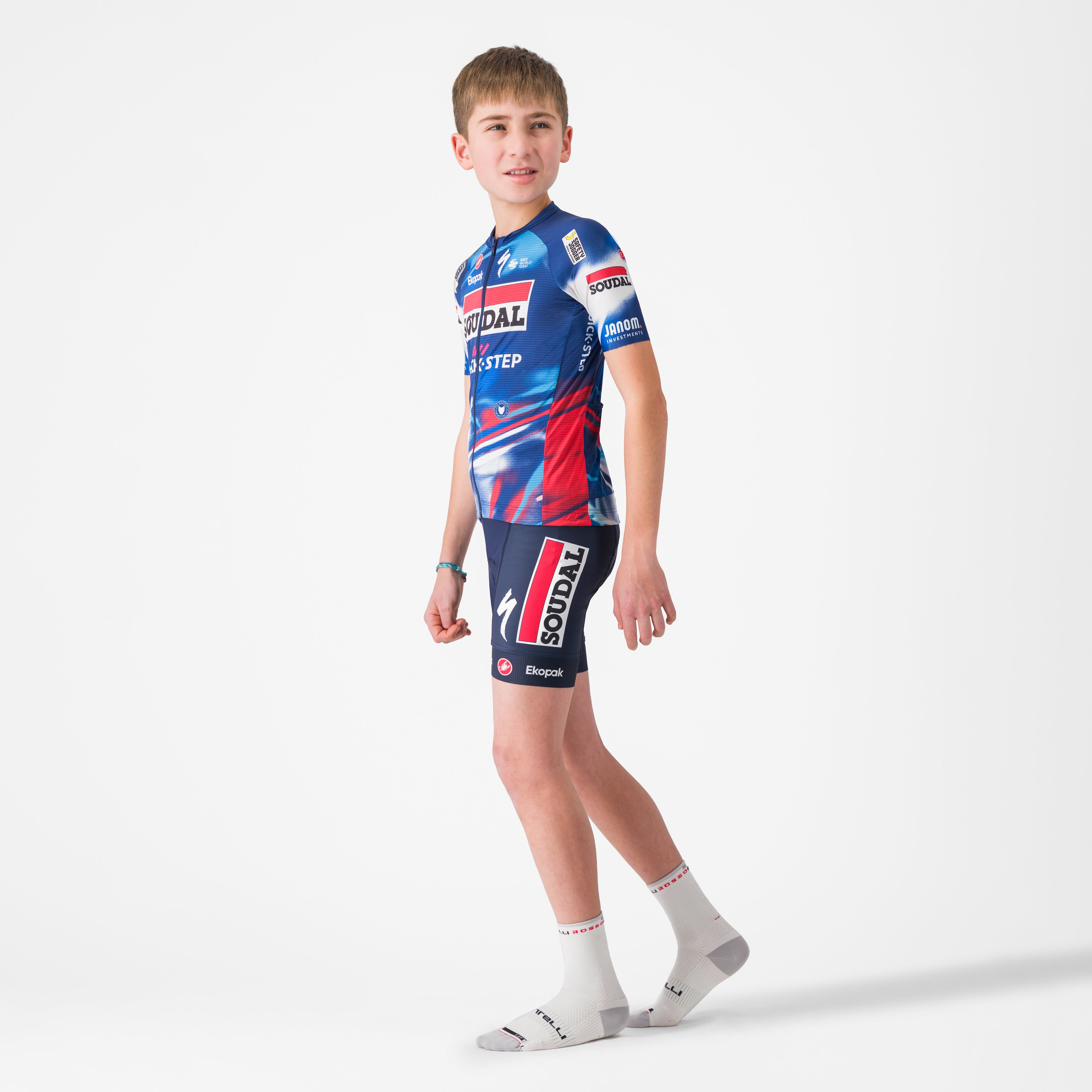 Maglia bambino Castelli Soudal Quick-Step 2025 Aero - B