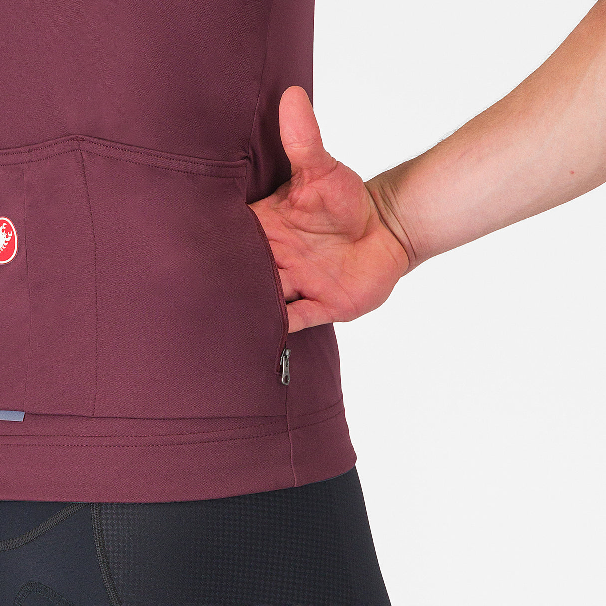 Maglia Castelli Prologo Lite - Bordeaux - G