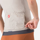 Maglia donna Castelli Espresso - Beige - C