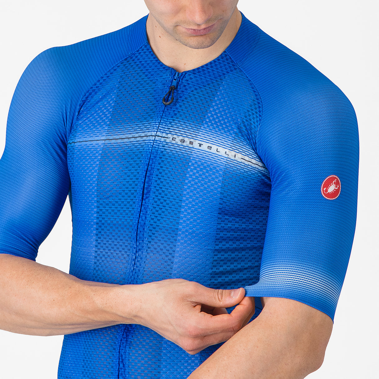 Maglia Castelli Climber's A/C - Azzurro - L