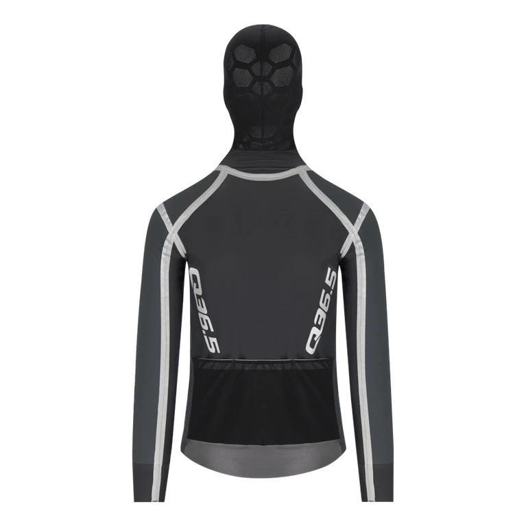 Q36.5 Pro Cycling Team Vampire Shell Jacke - Schwarz