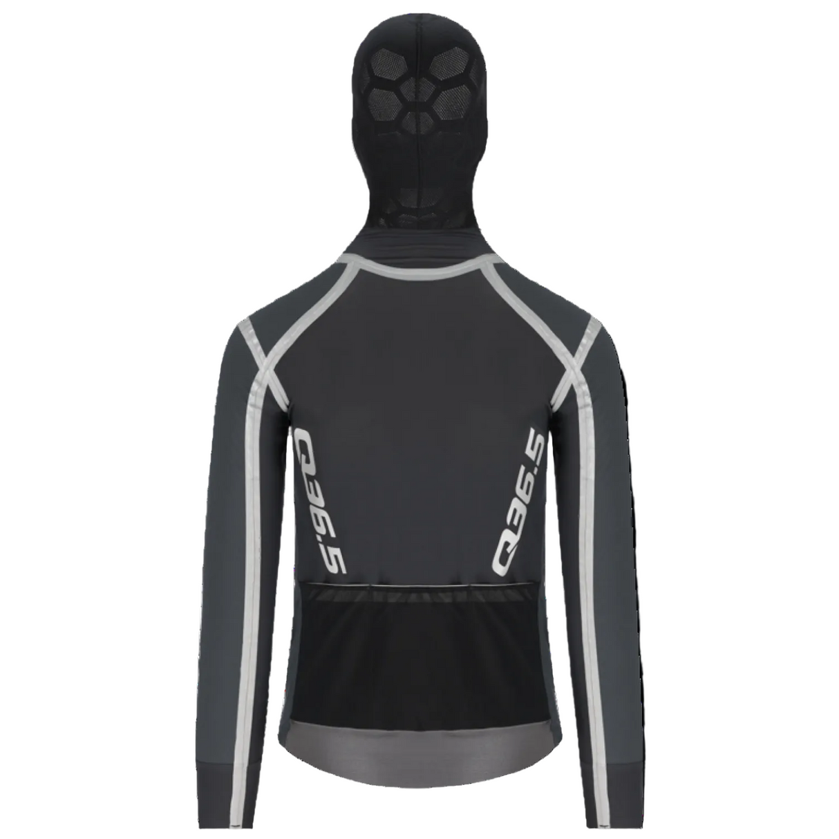 Q36.5 Vampire Jacket Hooded - Grau