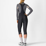 Bermuda donna con bretelle Castelli Entrata - Nero - P