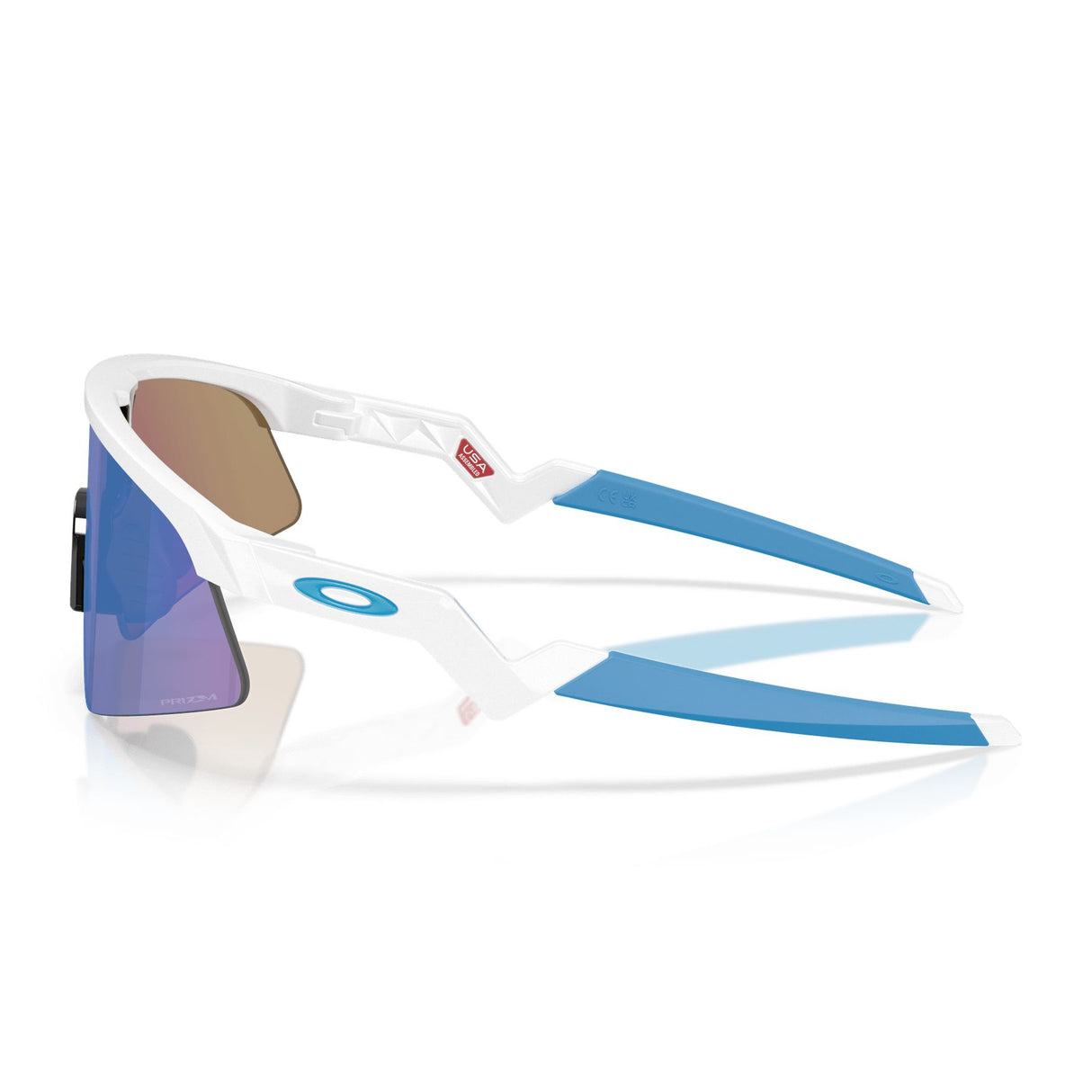 Occhiali bambino Oakley Resistor Sweep - Polished White Prizm Sapphire - E