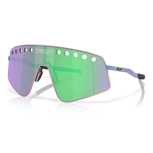 Occhiali Oakley Sutro TI Sweep - Polished Oil Slick Prizm Road Jade