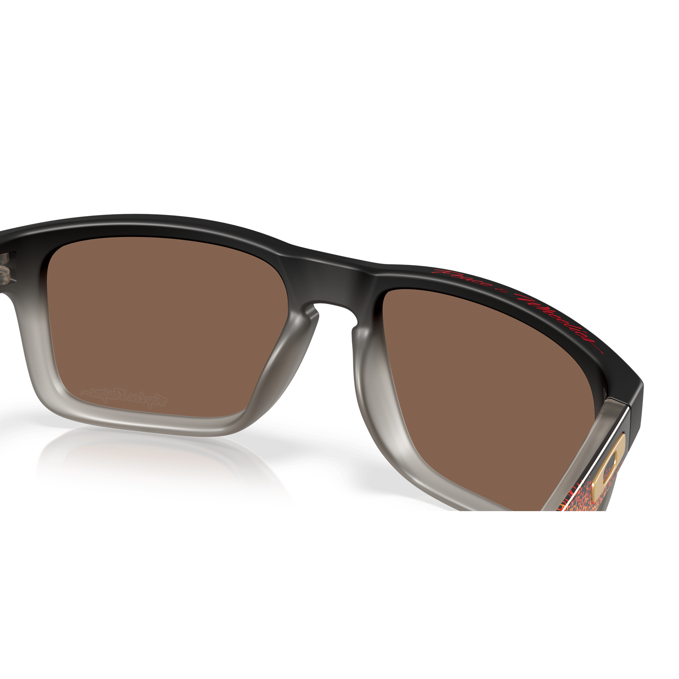 Oakley Holbrook Troy Lee Design - Black Fade 24K Polarized