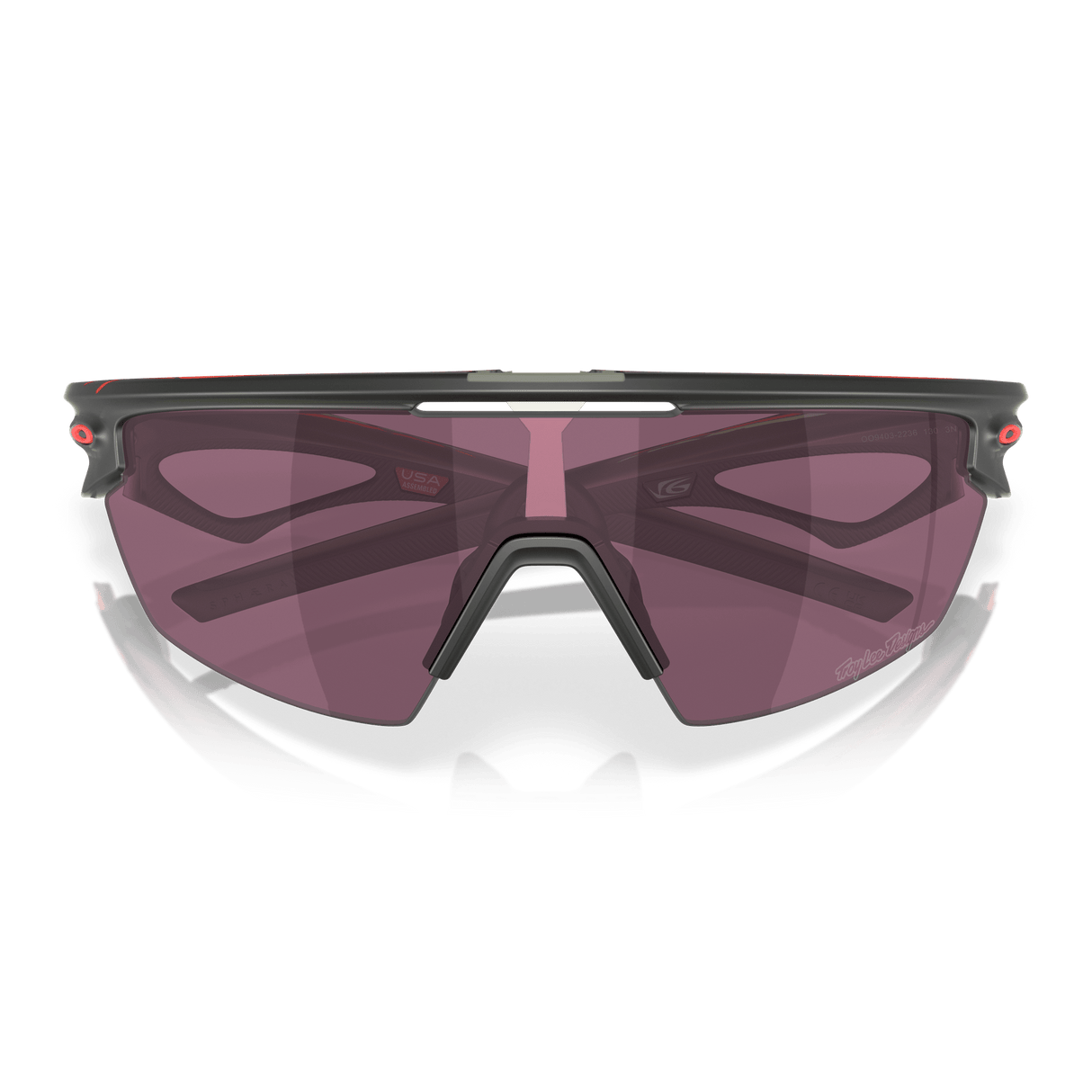 Occhiali Oakley Sphaera Troy Lee Design - Matte Olive Ink Prizm Road Black - O