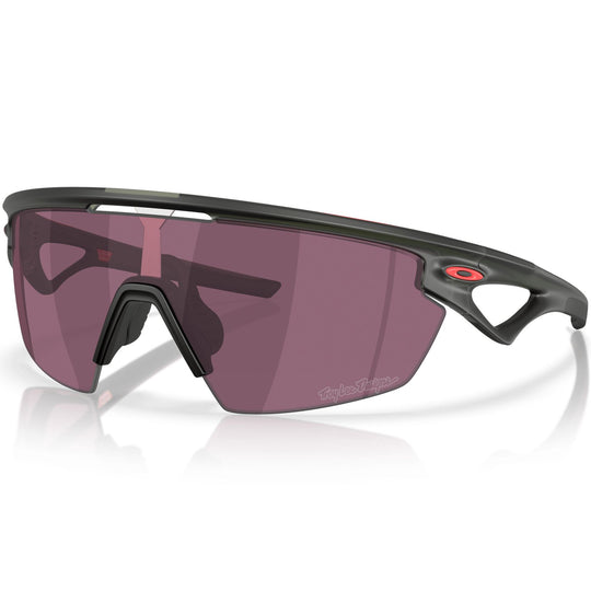 Occhiali Oakley Sphaera Troy Lee Design - Matte Olive Ink Prizm Road Black